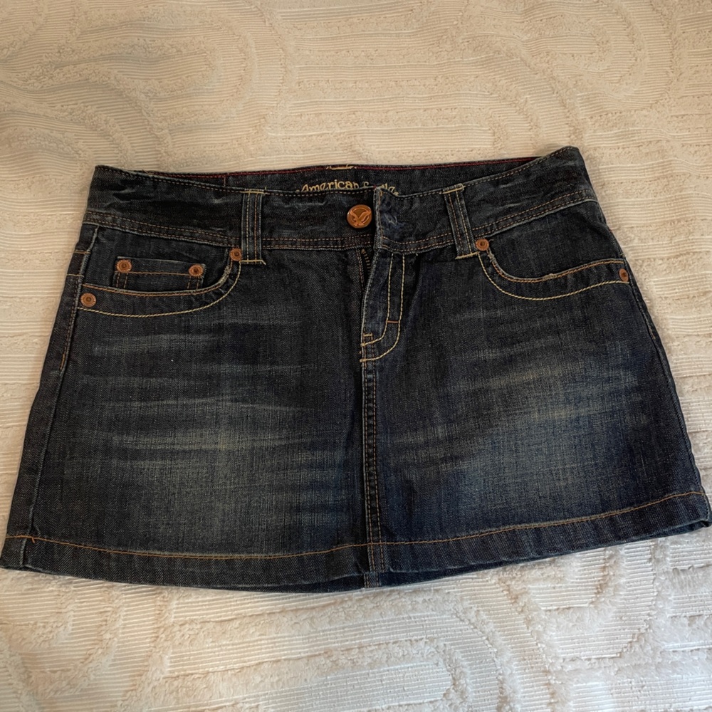 American Eagle Denim mini skirt